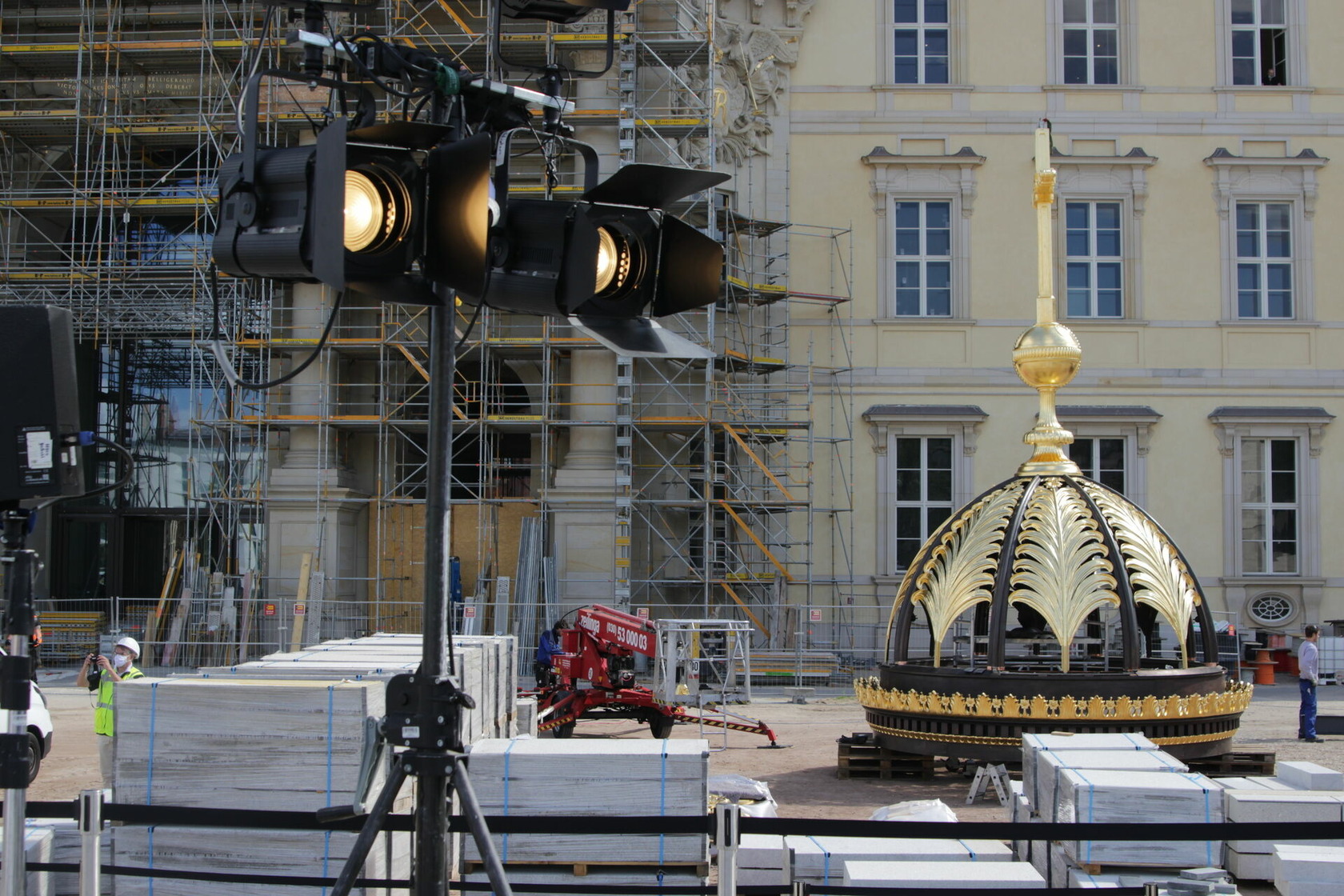 Standort vor dem Berliner Stadtschloss