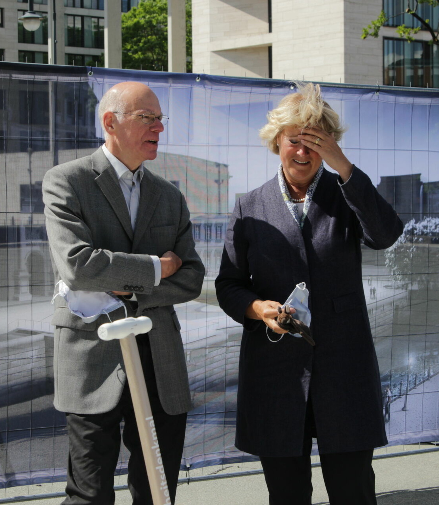 Norbert Lammert, Bundestagspräsident a. D., und Monika Grütters, Beauftragte der Bundesregierung für Kultur und Medien a. D., (v.l.n.r.)